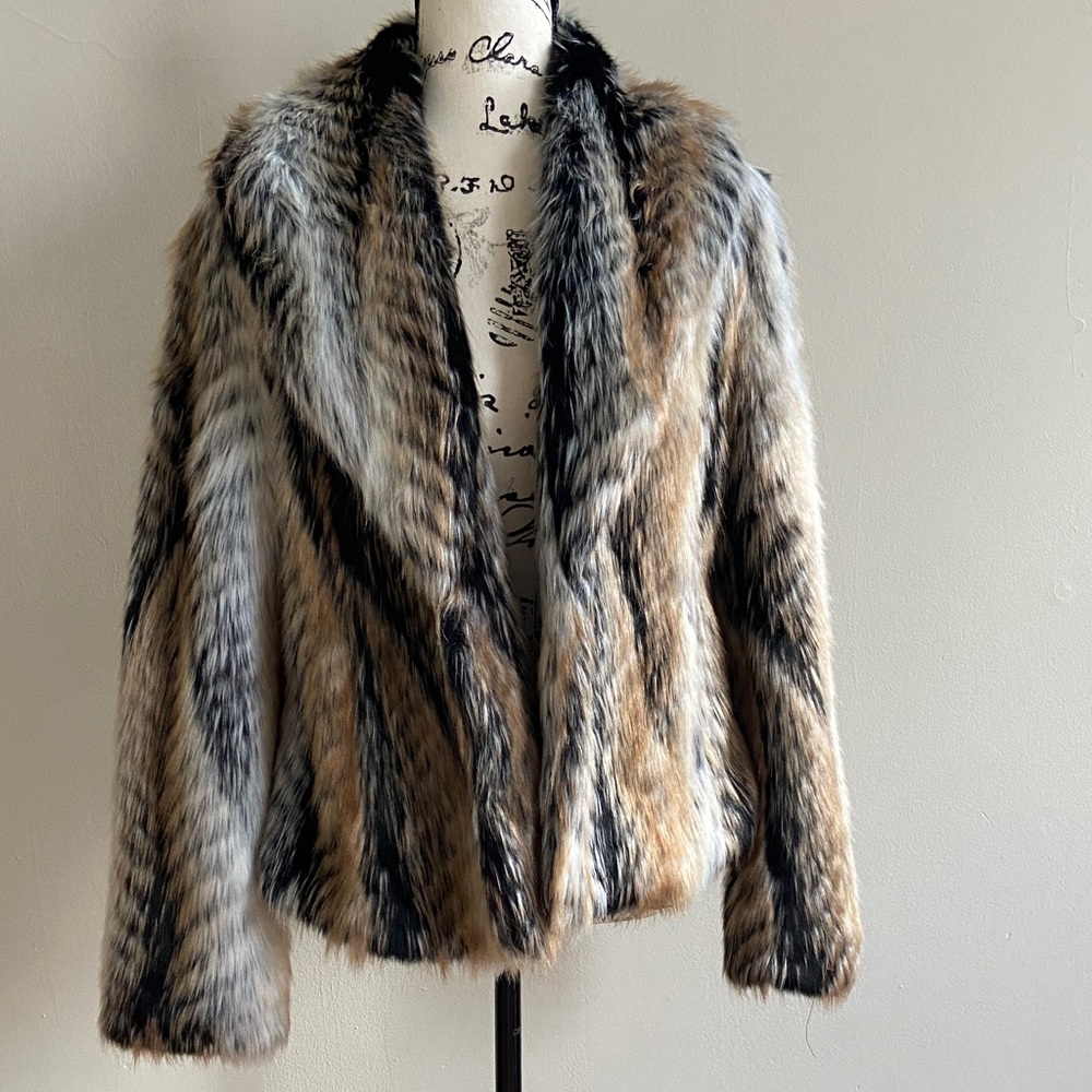 Jessica Simpson Faux Fur Jacket